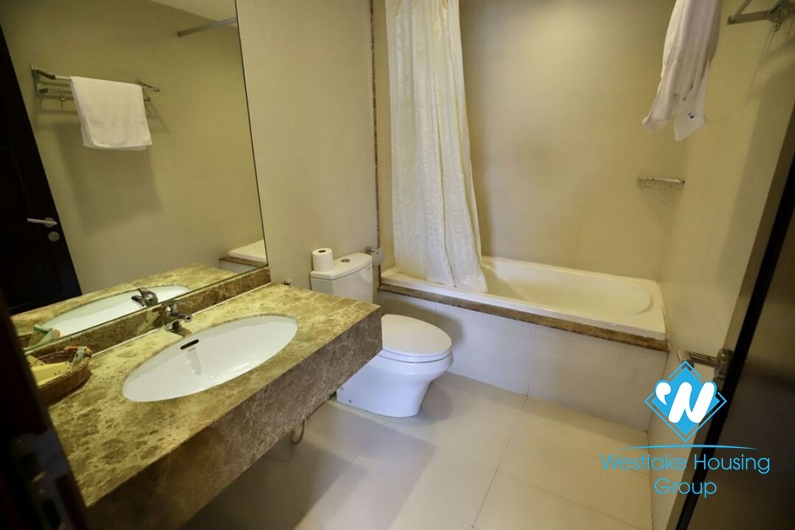 Modern apartment for rent in Truc Bach area, Ba Dinh, Ha Noi